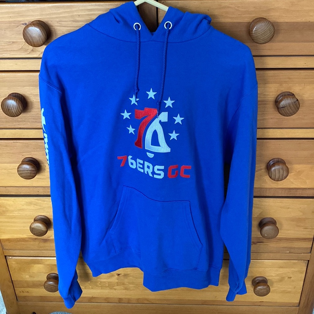 Champion 76ers blue hoodie